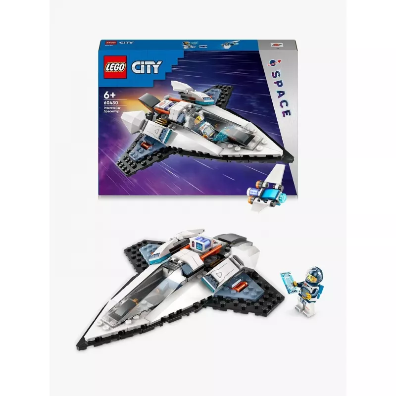 LEGO City 60430 Nave espacial interestelar, set de construcción, 240 piezas, 1 minifigura, a partir de 6 años