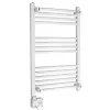 Radiador eléctrico de baño Adler AD 7824 600 W, blanco, IP24, montaje en pared, 500×900 mm
