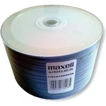 CD-R vírgenes MAXELL 624043 700 MB 52x 50 uds., 80 min., 120 mm