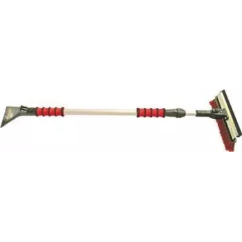 Rascador de hielo PETEX modelo camión 46040000 con mango telescópico 95–150 cm