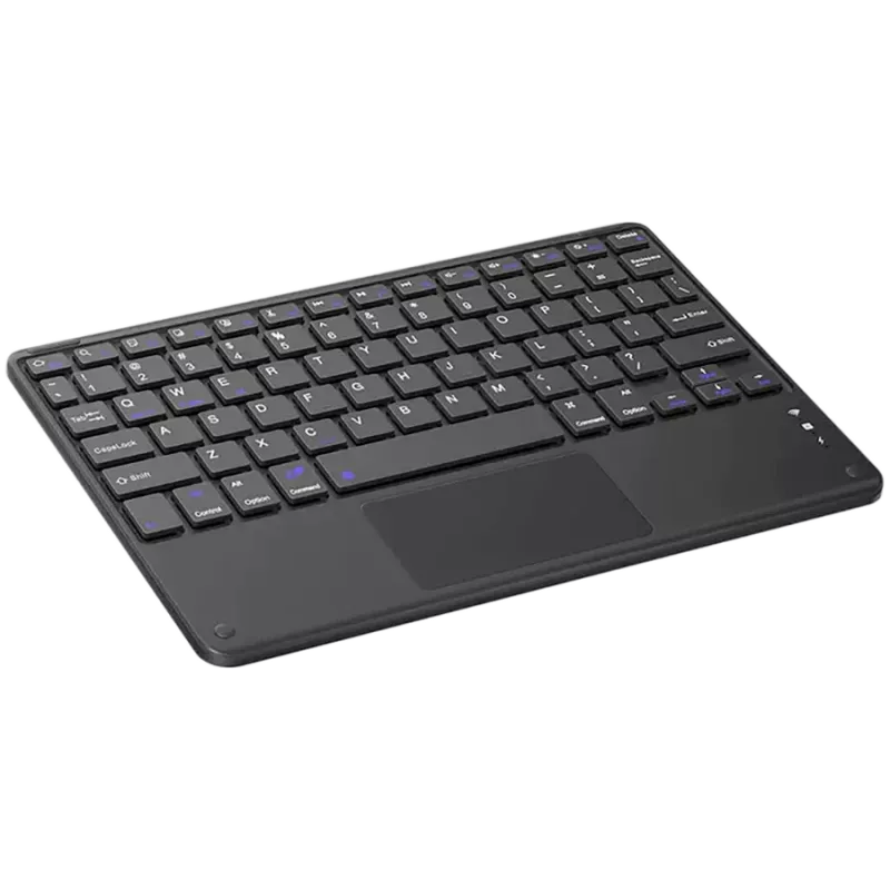 Teclado Bluetooth Blackview K2, 242,3 x 168,7 x 6,5 mm, Bluetooth 3.0, batería 280 mAh, Windows, Android, iOS, Negro