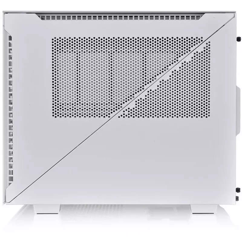Caja de PC Thermaltake Divider 200 TG Air Snow Micro Tower blanca