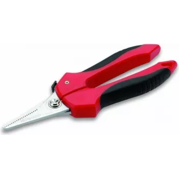 Tijeras Cimco 120122 Universales corte recto Negro Rojo