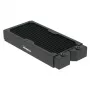 Radiador Barrow Dabel-40a 240 mm - negro (Dabel-40a 240)