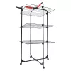 Tendedero de pared VILEDA Mixer 3 Ultimate — acero, 30 m de tendedero, plegable, con ruedas, 131×93×71 cm