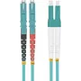 Latiguillo de fibra óptica helos E2000 multimodo 50/125 µm – 10 m