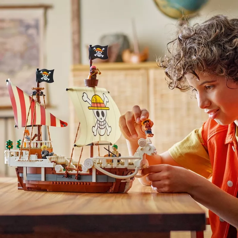Set LEGO The Going Merry barco pirata 75639 — modelo de ladrillos One Piece