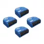 Interruptor inteligente Shelly 1 Gen3 – inalámbrico, 240 V AC, carcasa de plástico, 42×16×37 mm, pack de 4