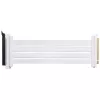 Cable plano Riser PCI-E 4.0 x16 PHANTEKS, 180 grados, 30 cm - blanco