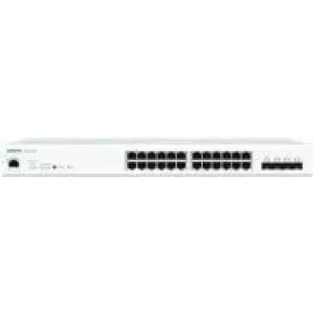 Sophos CS110-24FP - Switch - gestionado - 24 x 10/100/1000 (PoE+) + 4 x 1 Gigabit / 10 Gigabit SFP+ - montable en rack - PoE+ (410 W) - con 1 año Swit