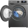 BOMANN WA 7185 lavadora de carga frontal, 8 kg, 1400 rpm, titanio/negro