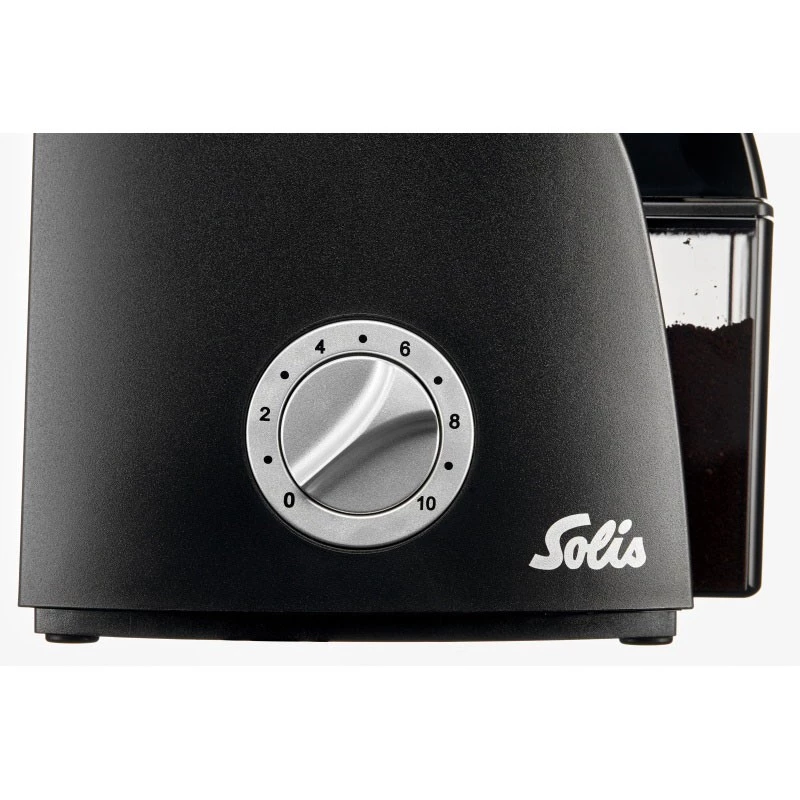 Molinillo de café Solis Scala Zero Static 135 W negro plata