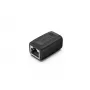 Unitek A1026BK acoplador RJ45 hembra a hembra, Cat.6, 1 Gbps, negro