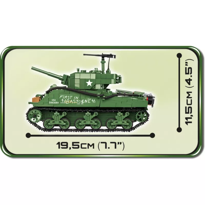Bloques Sherman M4A3E2 Jumbo