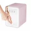 Mini nevera con espejo de maquillaje LED Elle ESDAFX04PUEU 4 L, lila
