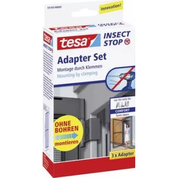 Set de adaptadores Tesa 55193-03 para mosquitera Alu Comfort