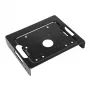 Akasa AK-HDA-01 - adaptador de bahía de unidad - de 5,25 a 3,5 / 2,5 (de 8,9 cm a 8,9 / 6,4 cm)
