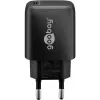 Goobay 65367 cargador interior AC para portátil smartphone tablet negro