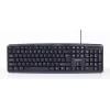 Gembird KBS-UO4-01 teclado ratón incluido Office USB QWERTY inglés de EE. UU. negro