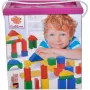 Eichhorn bloques de construcción de madera multicolor, juguete de construcción