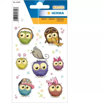 Pegatina decorativa HERMA 15399 Multicolor Estampado de pájaros