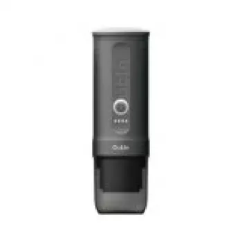 Cafetera OUTIN Outin Nano gris — entrada de café molido, 20 bar, batería 7500 mAh, 670 g