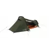 Tienda de túnel easy camp Sarek 1 (verde oscuro/naranja, 2025) — diseño de túnel para una persona