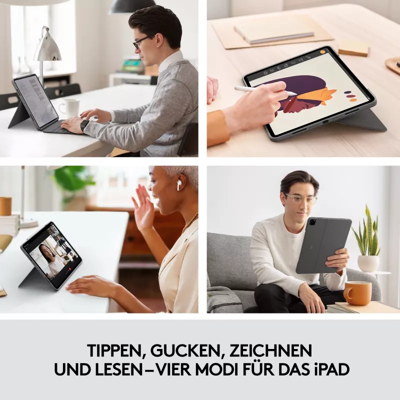 Teclado con funda para iPad Pro 12.9