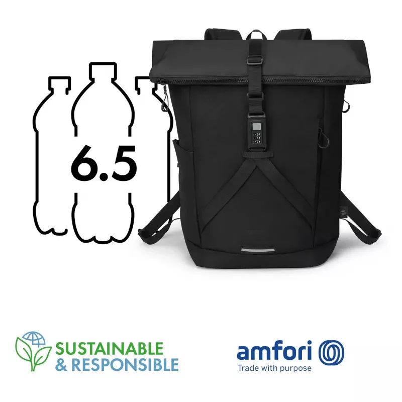 Dicota Mochila COMMUTER - Rolltop 13-16
