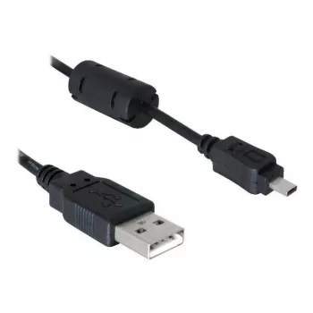 Cable USB DeLOCK 1,83 m negro conector macho/hembra niquelado