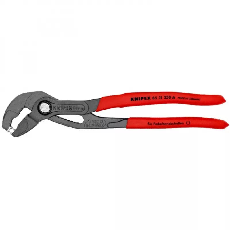 Alicate para abrazaderas de resorte Knipex longitud total 250 mm apertura máx. 70 mm 25 posiciones