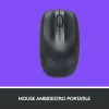 Logitech Wireless Combo MK220 - Set de teclado y ratón - inalámbrico - 2,4 GHz - italiano - gris oscuro (920-003721)