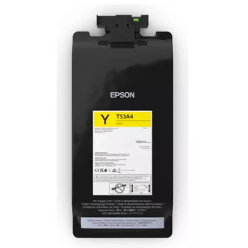Epson UltraChrome XD3 T53A4 Cartucho de tinta, amarillo, 1,6 L (C13T53A400)