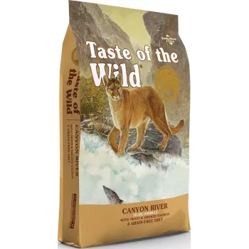 TASTE OF THE WILD Canyon River - Pienso para gatos - 6,6 kg