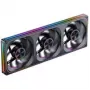 Ventilador de Caja Jonsbo ZA-420BR PWM Reverse ARGB — 3×140 mm, Negro