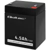 Qoltec 53033 batería AGM 12 V 4,5 Ah, máx. 1,35 A, sin mantenimiento