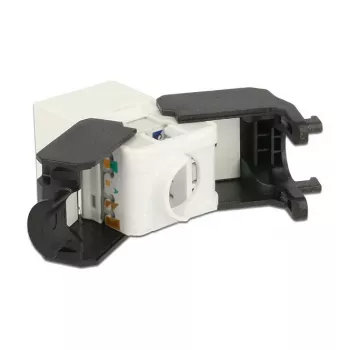 Delock 86266 Módulo Keystone RJ45 a LSA Cat.6A UTP, blanco