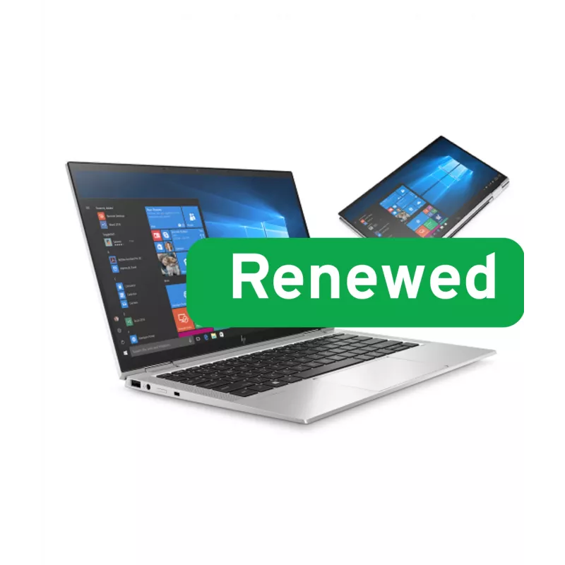 HP Renew Grade B | EliteBook x360 1030 G7 | 13,3 inch | FHD | i5-10310U | 8 GB | SSD | 256 GB | Intel UHD Graphics | Windows 11 Pro | Distribución del teclado nórdico/ENG con pegatinas | 12 meses