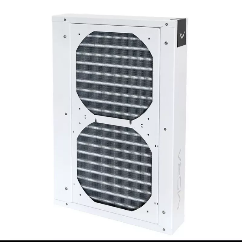 Marco de ventilador para radiador Watercool MO-RA IV 200 para ventilador de 200 mm, blanco