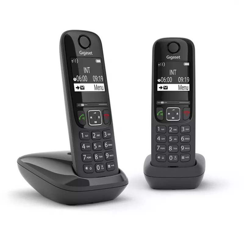 Gigaset AS690 Duo negro int.