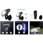 Faro LED para bicicleta FISCHER 50690 — a pilas, negro