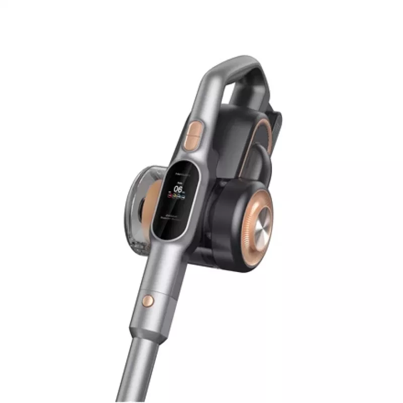 Aspirador de escoba 2 en 1 Jimmy H10 Pro — batería, inalámbrico, 650 W, 0,6 L, sin bolsa, 60 min. de autonomía, negro/naranja