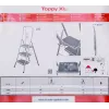 Escalera de tijera Krause Toppy XL plata