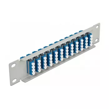 Panel de parcheo de fibra óptica DeLOCK 10