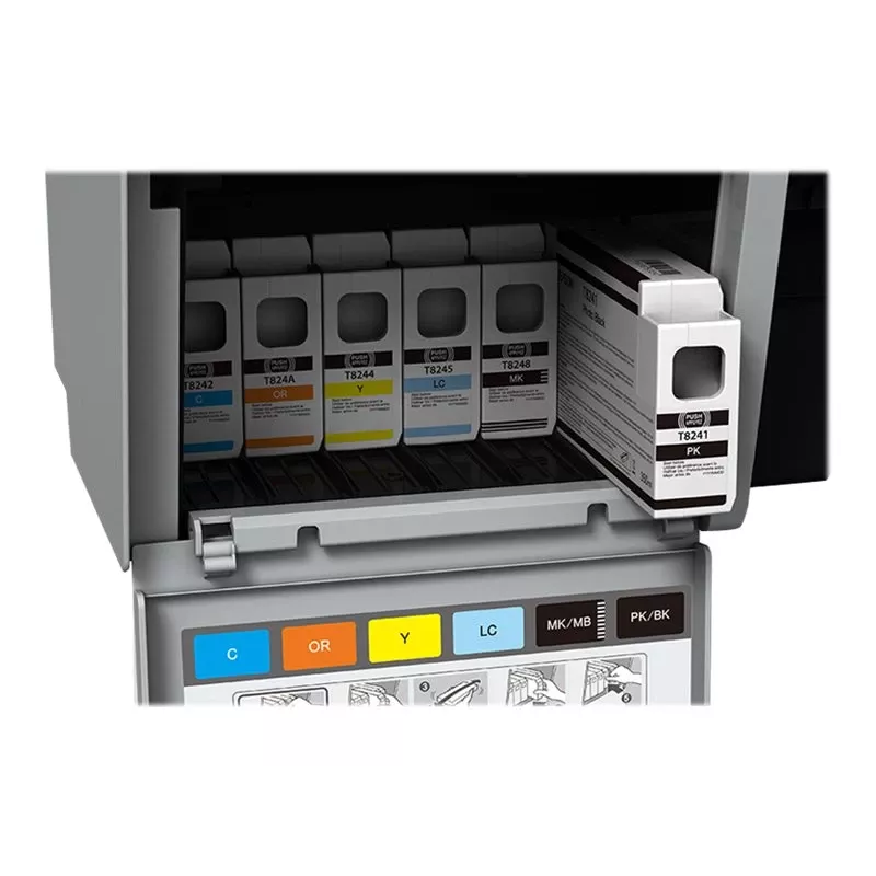 Epson SureColor SC-P7300 impresora de gran formato, 610 mm (24 pulgadas), A1, inyección de tinta en color, 10 colores UltraChrome PRO10, 1200 x 2400 DPI, USB/Gigabit Ethernet
