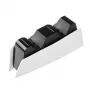Base de carga FIXED FIXPS5-DCC-BW para PlayStation 5 con cable negra blanca