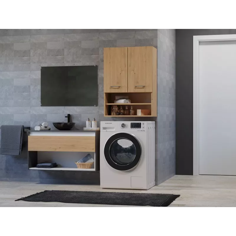 Armario de baño Topeshop POLA MINI DK ARTISAN roble