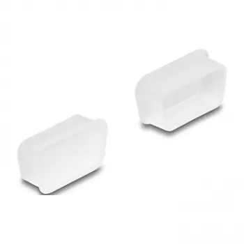 DeLOCK 67121 Tapa antipolvo para puerto 2 uds. VGA transparente PVC