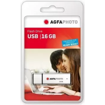 AgfaPhoto USB Flash Drive 2,0 - Memoria USB - 16GB - USB2.0 (10513)