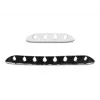 Sujetacables DeLOCK trapezoidal autoadhesivo set combinado 10 uds. negro blanco
